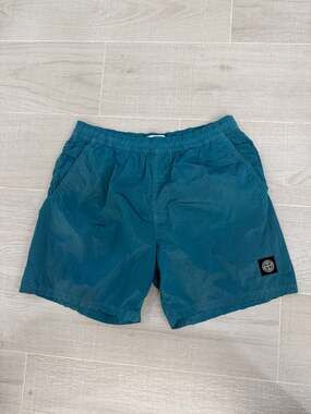 Stone Island Nylon Metal In Econyl Regenerated Nylon Swim Shorts